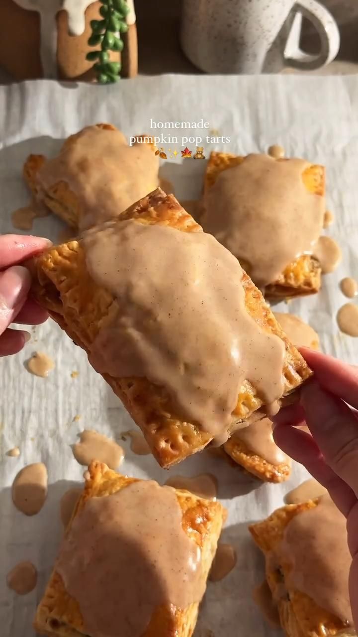 Homemade Pumpkin Pop Tarts