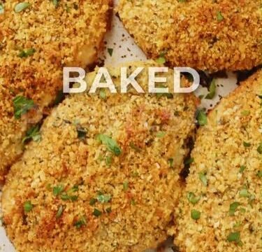 baked parmesan crusted chicken