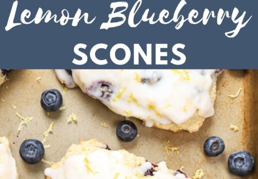 lemon blueberry scones recipe