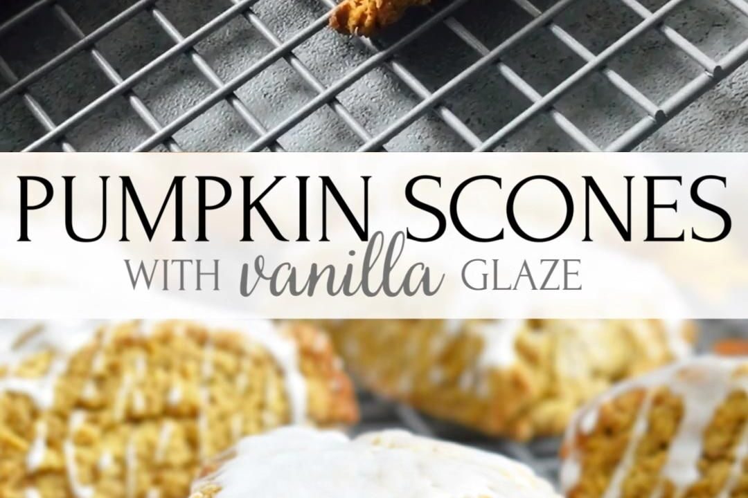 easy flaky pumpkin scones recipe
