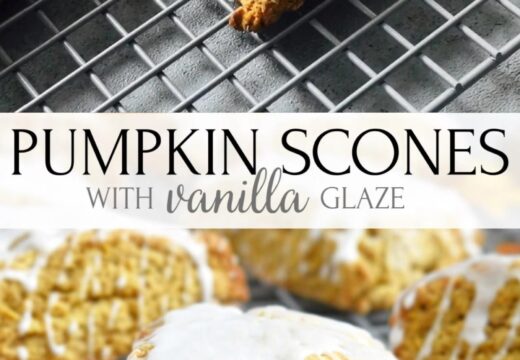 easy flaky pumpkin scones recipe