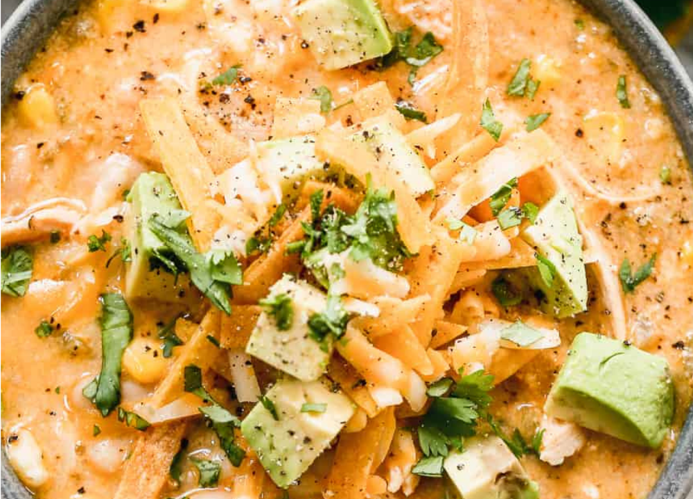 high protein white chicken chili