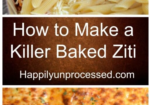 how to make baked ziti