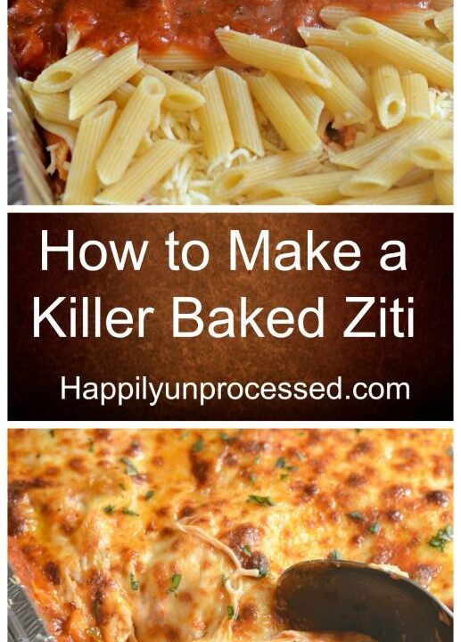 how to make baked ziti
