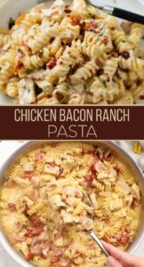 chicken bacon ranch pasta recipe