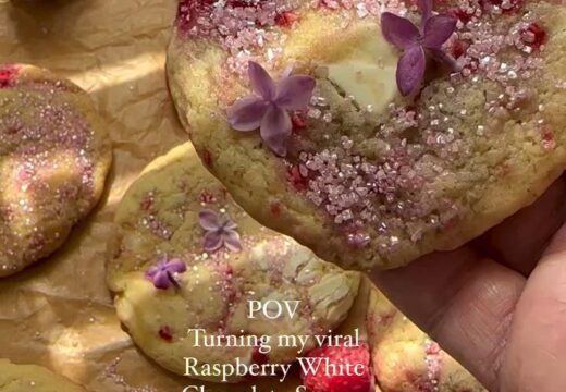 raspberry white chocolate scones