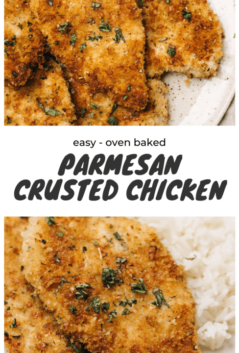 baked parmesan crusted chicken