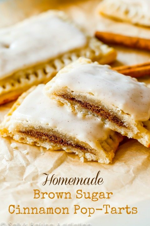 homemade brown sugar cinnamon pop tarts