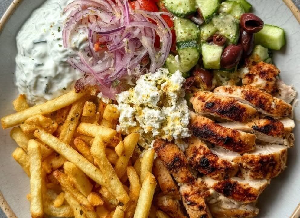 greek chicken plate recipe
