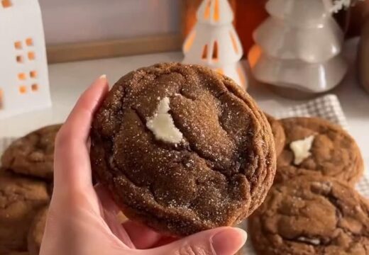 gingerbread cheesecake cookies