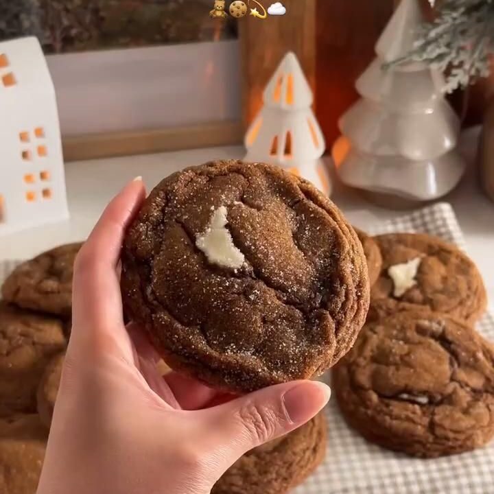 gingerbread cheesecake cookies