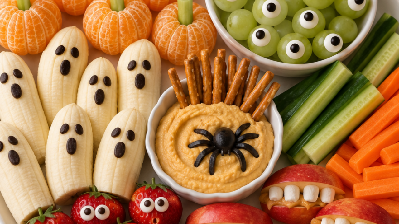halloween snack platter