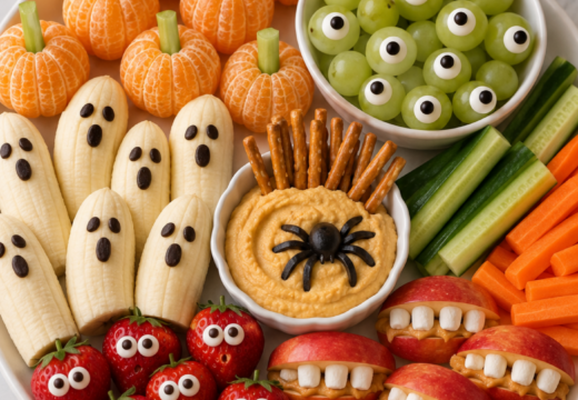halloween snack platter