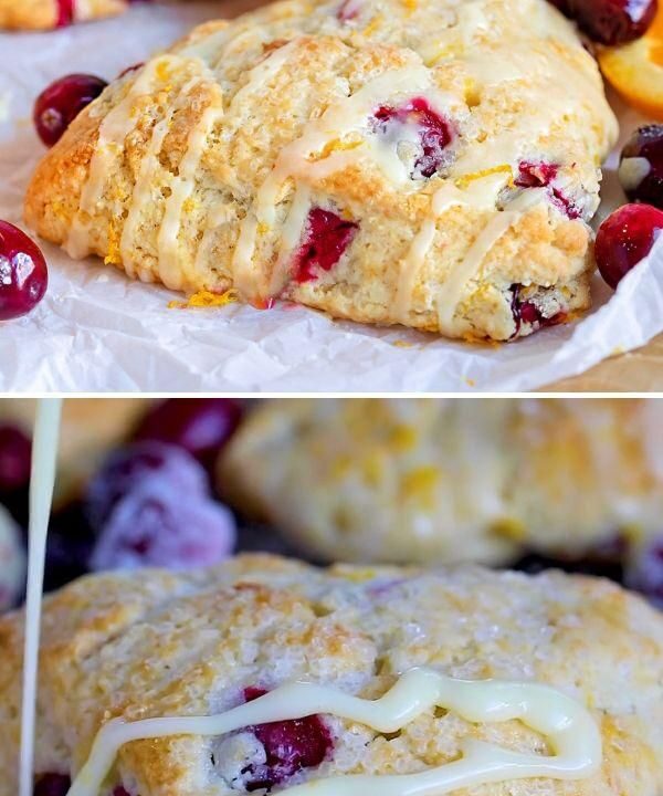 cranberry orange scones recipe