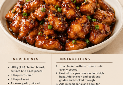 easy honey garlic chicken recipe