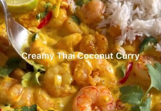 healthy thai coconut curry recipe