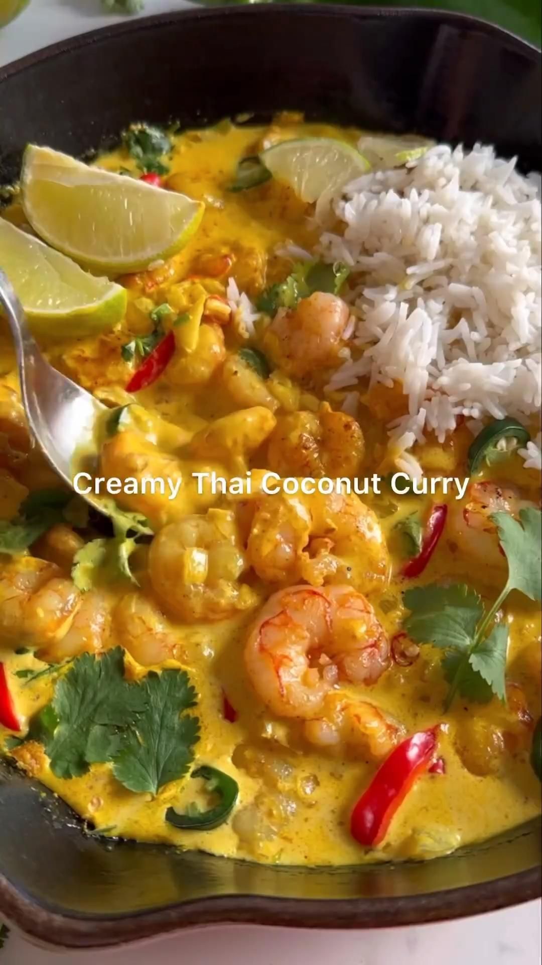 Healthy Creamy Thai Coconut Curry