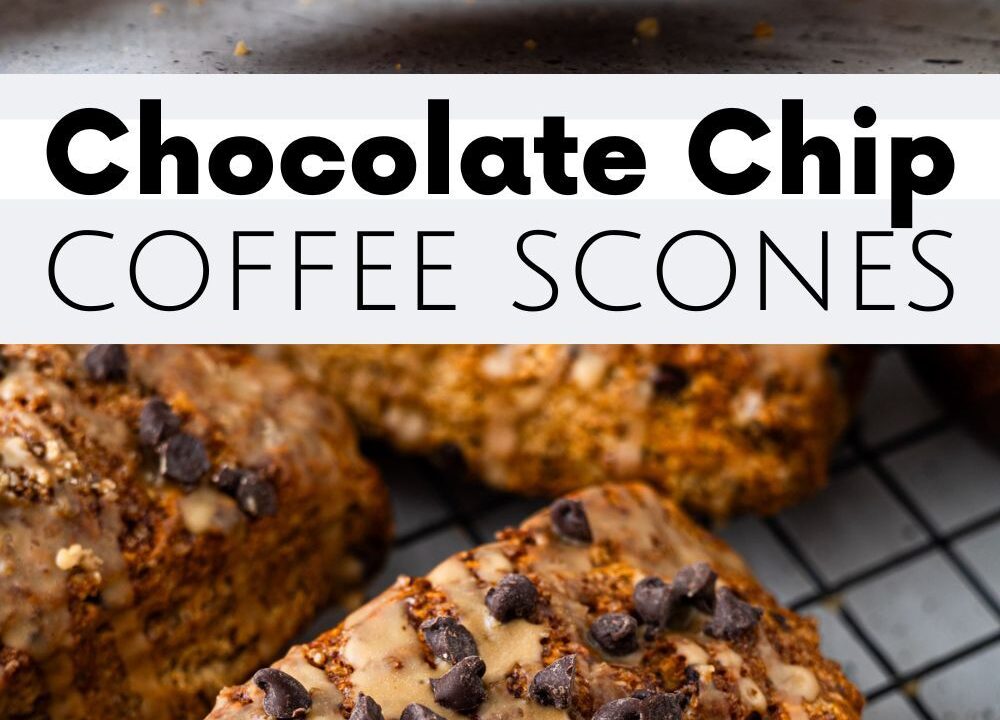 chocolate chip coffee scones recipe