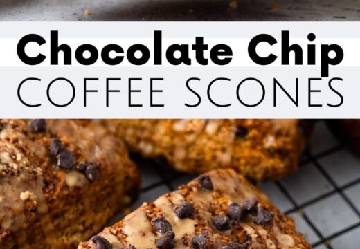 chocolate chip coffee scones recipe