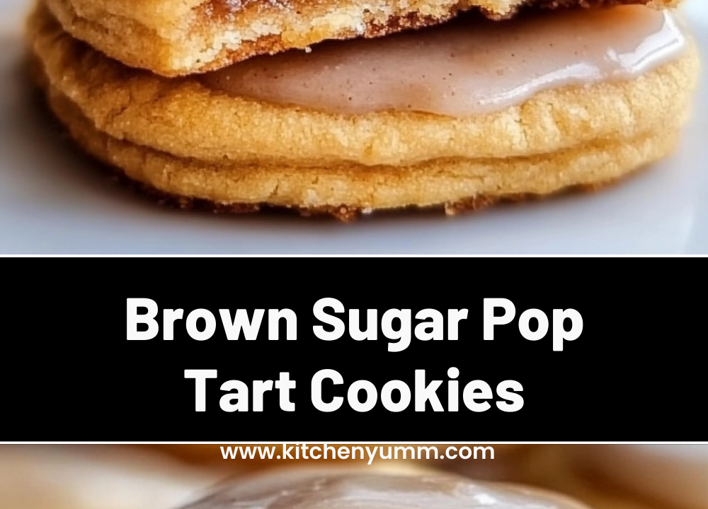 brown sugar pop tart cookies