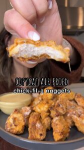 copycat chick-fil-a nuggets air fryer