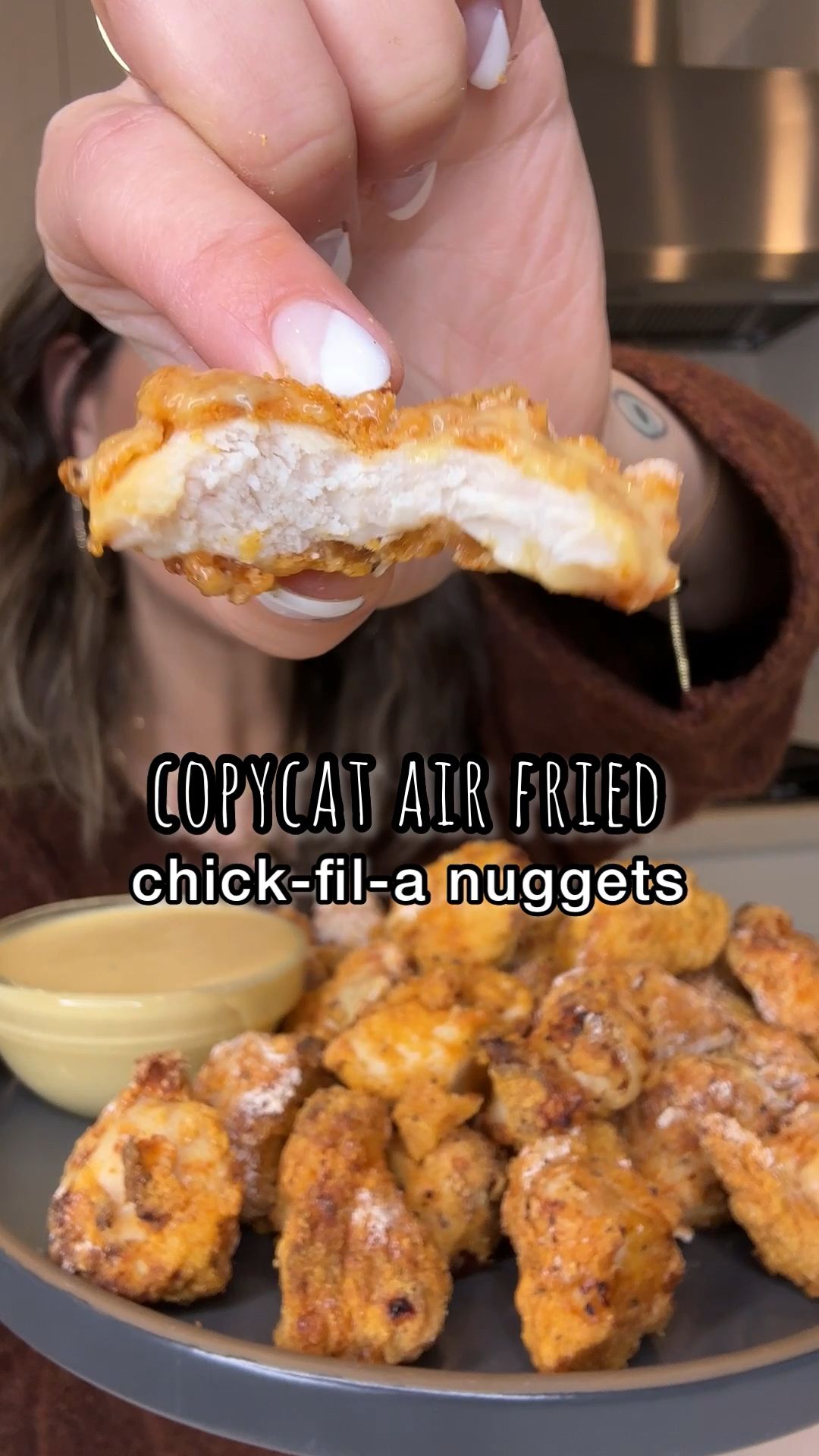 Copycat Chick-Fil-A Nuggets (Air Fried + Healthy)
