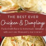 creamy chicken and dumplings recipe