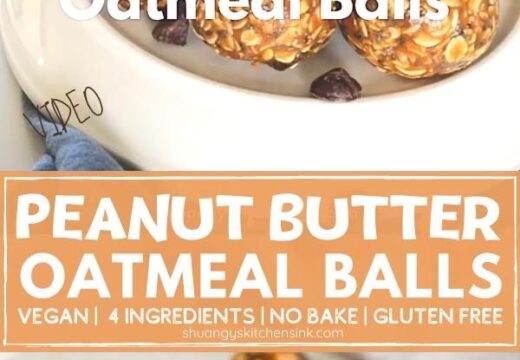 peanut butter oatmeal balls