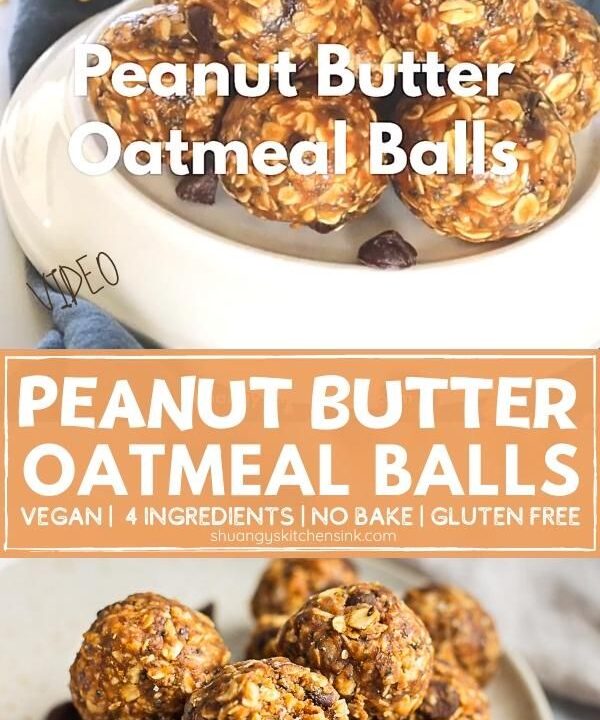 peanut butter oatmeal balls