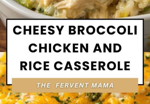cheesy broccoli chicken and rice casserole