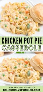 easy chicken pot pie casserole