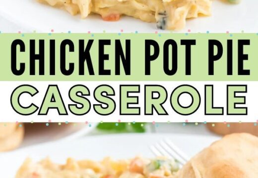 easy chicken pot pie casserole
