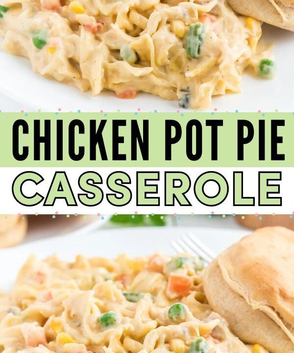 easy chicken pot pie casserole