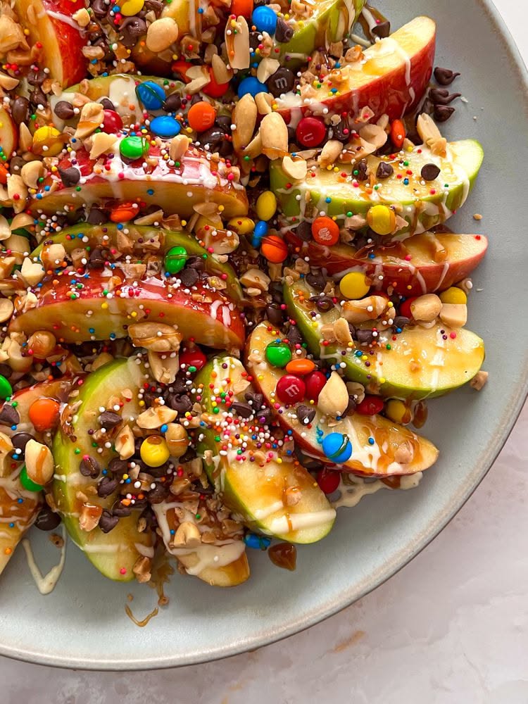 Caramel Apple Nachos