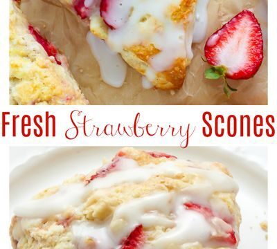strawberries and cream scones recipe