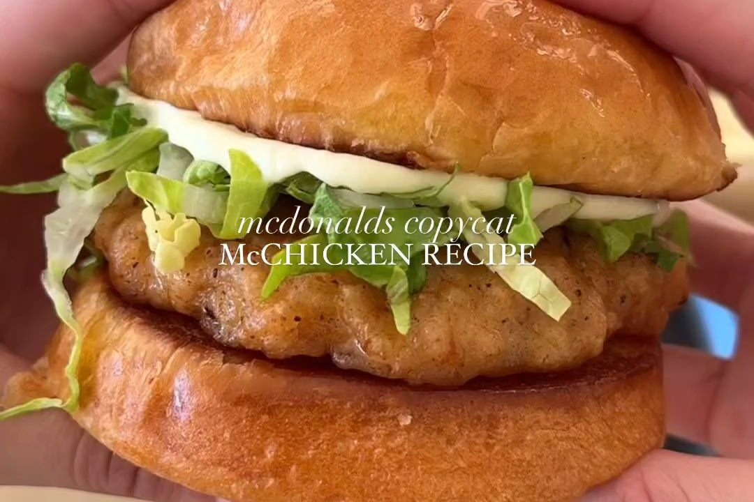 how to make chicken nugget burger at home