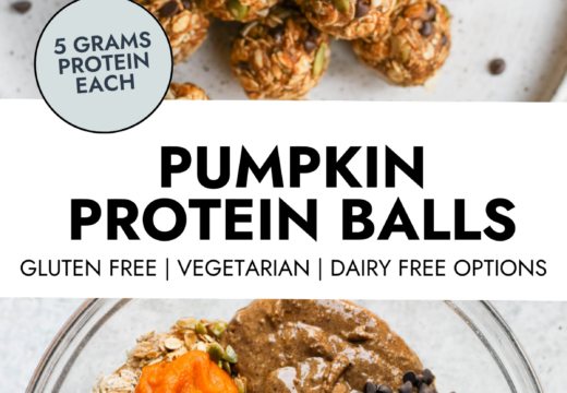 pumpkin protein energy balls
