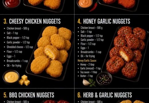 homemade chicken nuggets recipe