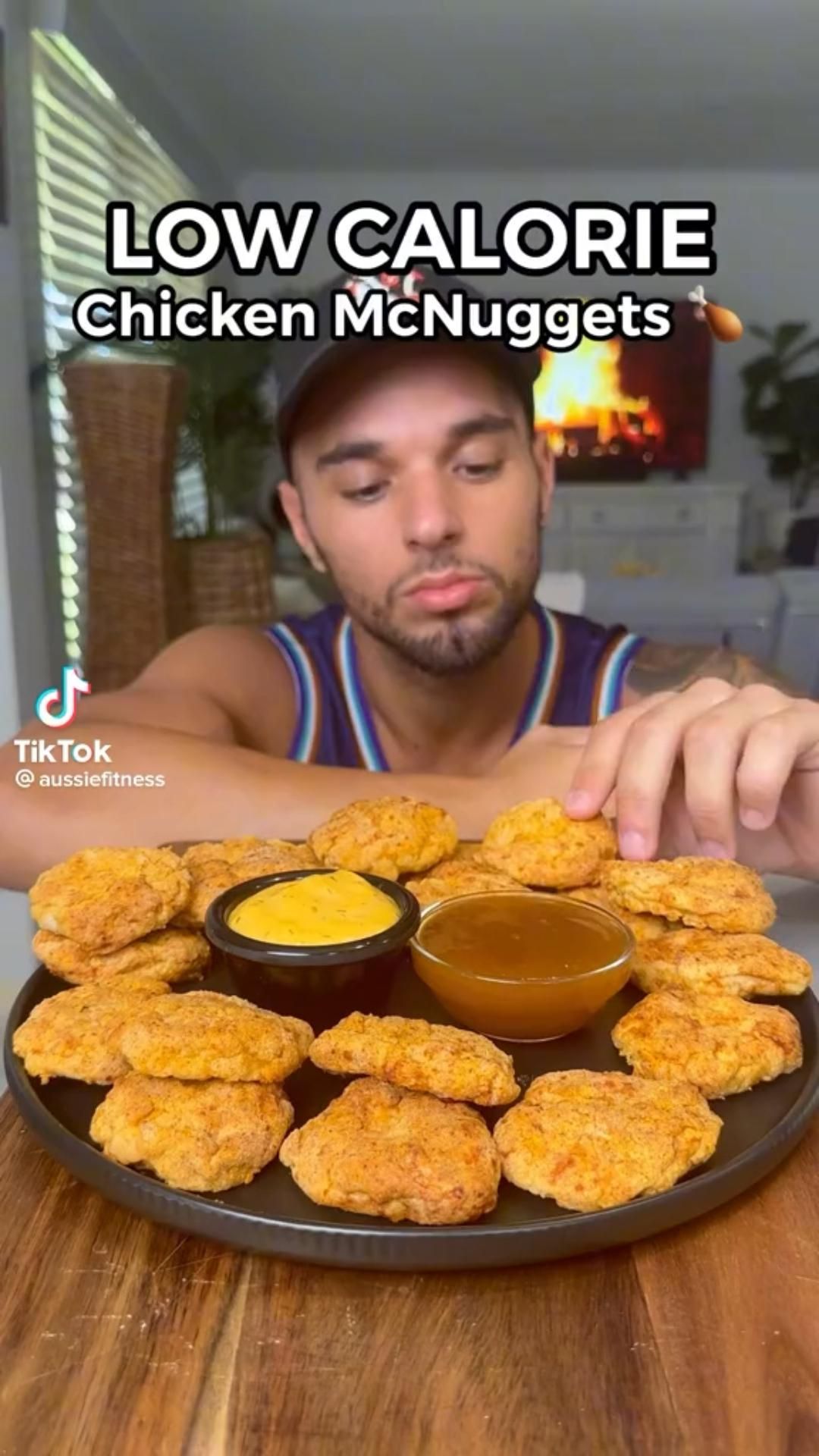 Crispy Baked Chicken Nuggets for One (or Two)