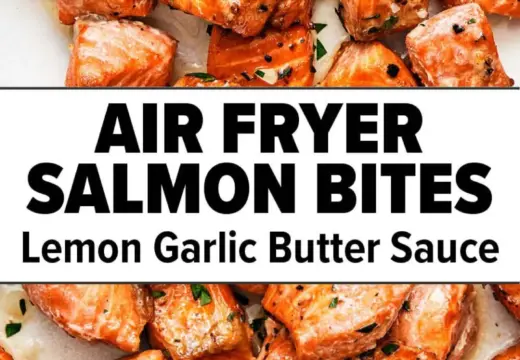 air fryer salmon bites