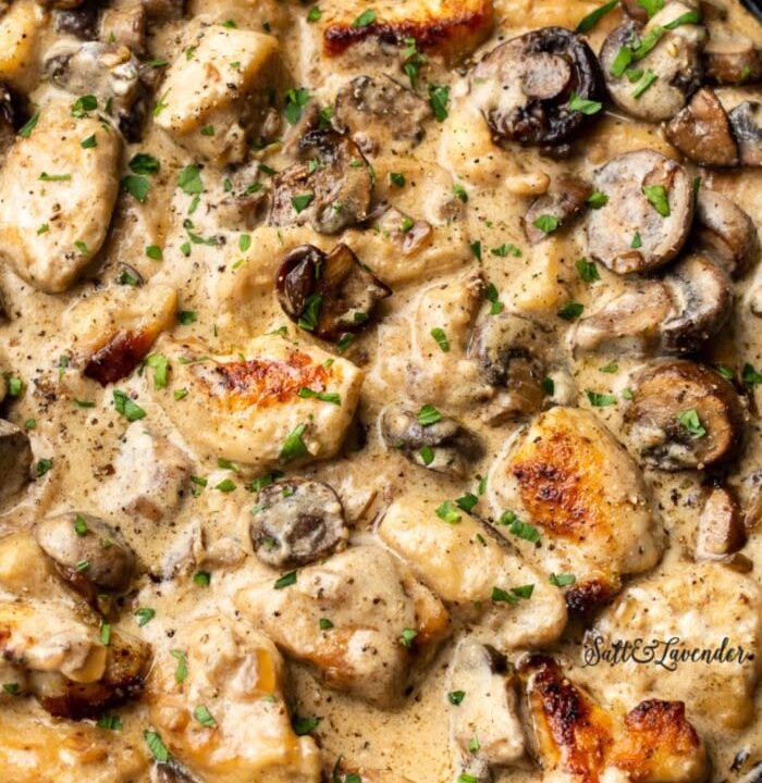 creamy chicken stroganoff recipe