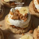 banoffee pie cookies