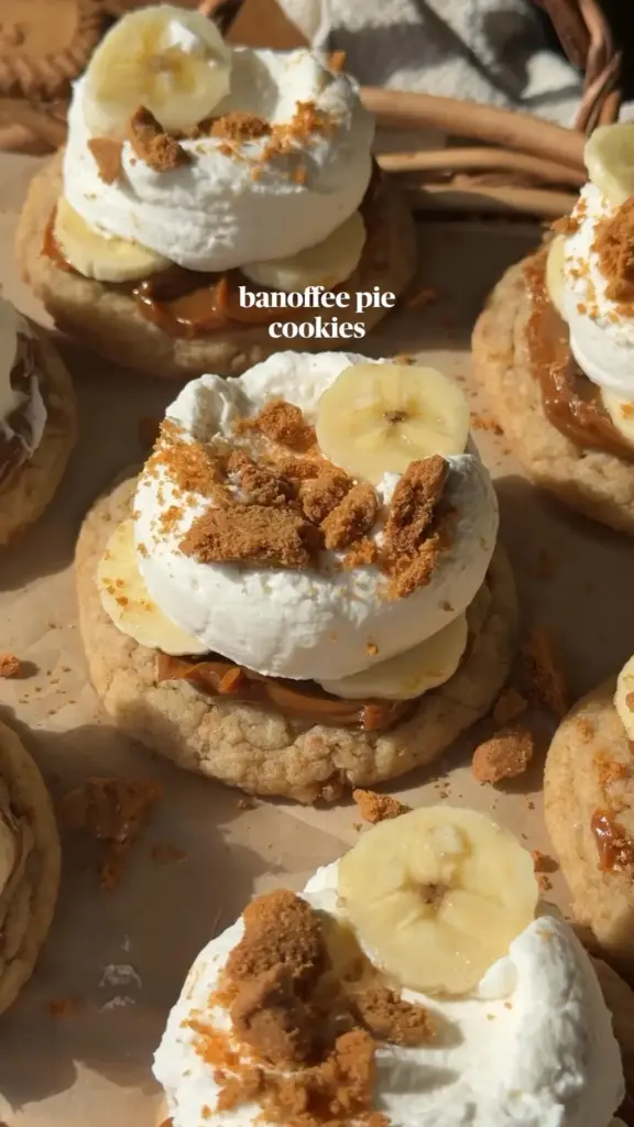 Banoffee Pie Cookies – Easy 50-Minute Treat