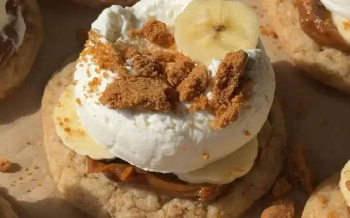 banoffee pie cookies