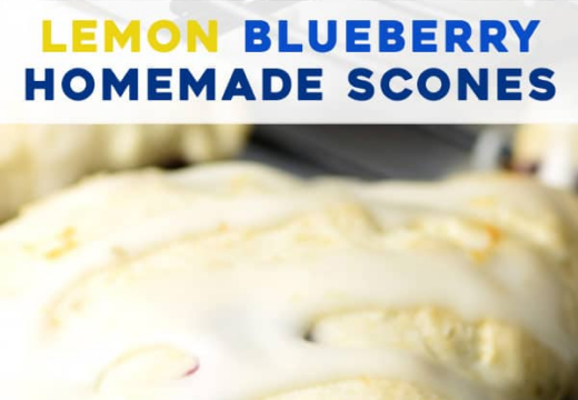 lemon blueberry scones recipe