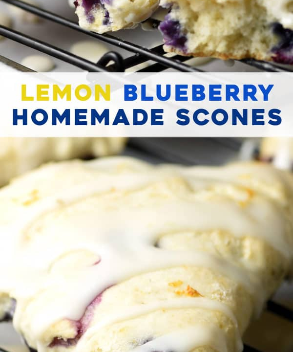 lemon blueberry scones recipe