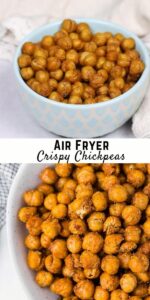 air fryer crispy chickpeas