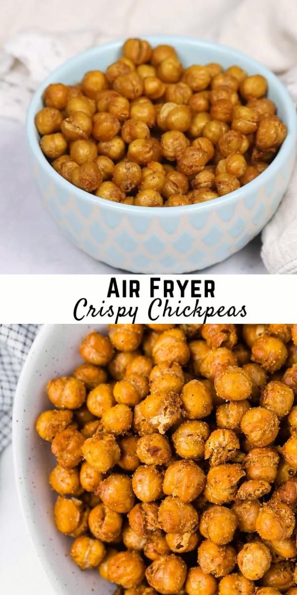 Air Fryer Crispy Chickpeas