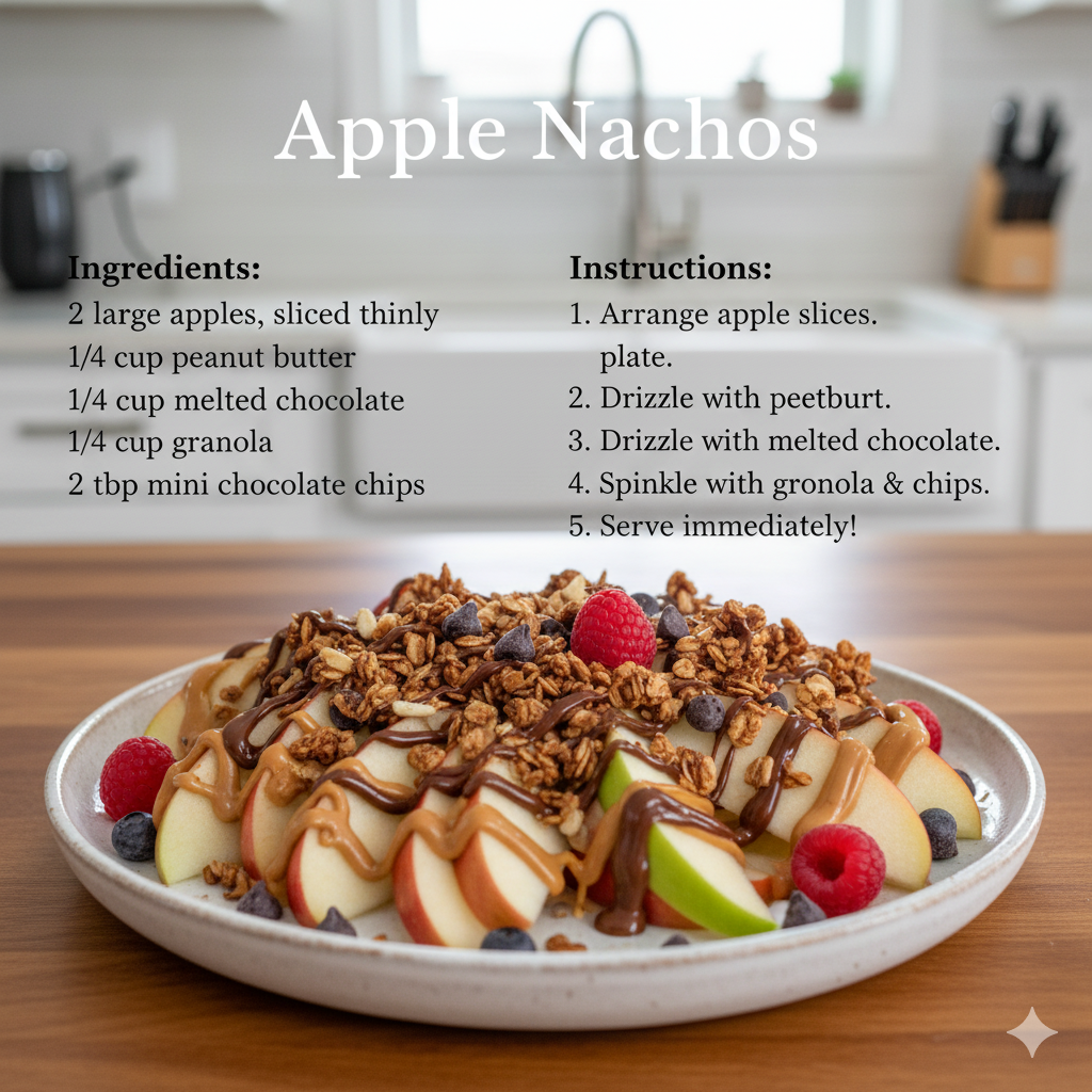 Apple Nachos