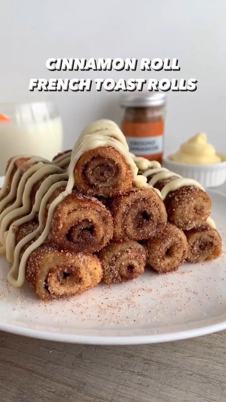 Cinnamon Roll French Toast Rolls